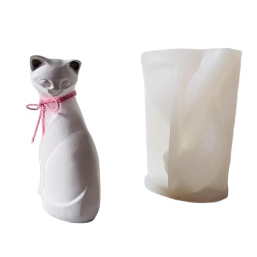 Tierkatzen Statue Silikonformen Für Epoxidharz Handgefertigtes Kerzen Silikonseife Schokoladenfondant Silikonform Tierkatzen Statue Silikonformen Für Epoxidharz Handgefertigtes Kerzen Silikonseife Schokoladenfondant Silikonform von LIUZIKUN