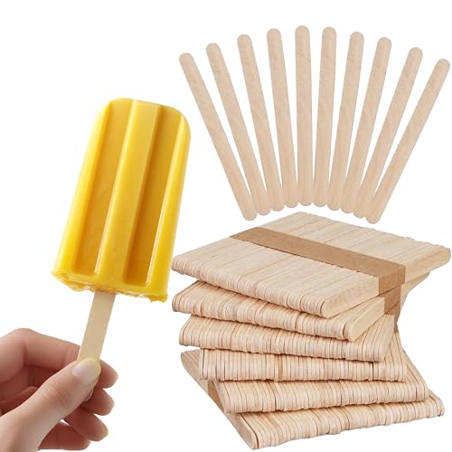 LIVAIA Holzstäbchen zum Basteln: 300 Stück, Tempel (11 cm) von LIVAIA