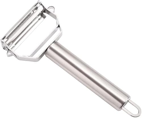 Gemüseschäler, Edelstahl 2 in 1 Gemüseschäler Perfekt für Karotte Kartoffelmelone Gadget Gemüseschäler Gemüseschäler, Edelstahl 2 in 1 Gemüseschäler Perfekt für Karotte Kartoffelmelone Gadget Gemüseschäler von LIWEARE