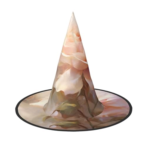 LIXLZH Hut mit Rosenmuster, Blumendruck, Partyzubehör, Kostümzubehör, Zauberer, Maskerade, Halloween, Hut mit Spitzhut LIXLZH Hut mit Rosenmuster, Blumendruck, Partyzubehör, Kostümzubehör, Zauberer, Maskerade, Halloween, Hut mit Spitzhut von LIXLZH