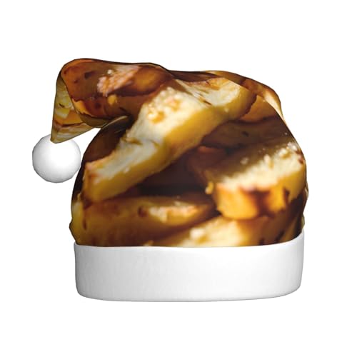 LIXLZH Weihnachtsmütze mit Fast-Food-Aufdruck, Unisex, Wintermütze, niedlich, auffällig LIXLZH Weihnachtsmütze mit Fast-Food-Aufdruck, Unisex, Wintermütze, niedlich, auffällig von LIXLZH