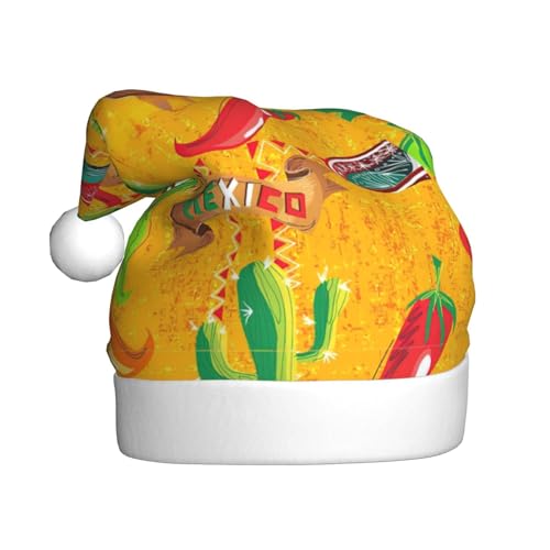 LIXLZH Weihnachtsmütze mit Kaktus-Mütze und Chili-Pfeffer-Druck, Unisex, Wintermütze, niedlich, auffällig LIXLZH Weihnachtsmütze mit Kaktus-Mütze und Chili-Pfeffer-Druck, Unisex, Wintermütze, niedlich, auffällig von LIXLZH