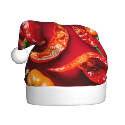 LIXLZH Weihnachtsmütze mit Obst- und Gemüseaufdruck, Unisex, Wintermütze, niedlich, auffällig LIXLZH Weihnachtsmütze mit Obst- und Gemüseaufdruck, Unisex, Wintermütze, niedlich, auffällig von LIXLZH
