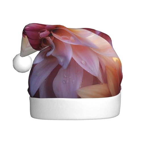 LIXLZH Weihnachtsmütze mit hübschem Blumendruck, Unisex, Wintermütze, niedlich, auffällig LIXLZH Weihnachtsmütze mit hübschem Blumendruck, Unisex, Wintermütze, niedlich, auffällig von LIXLZH