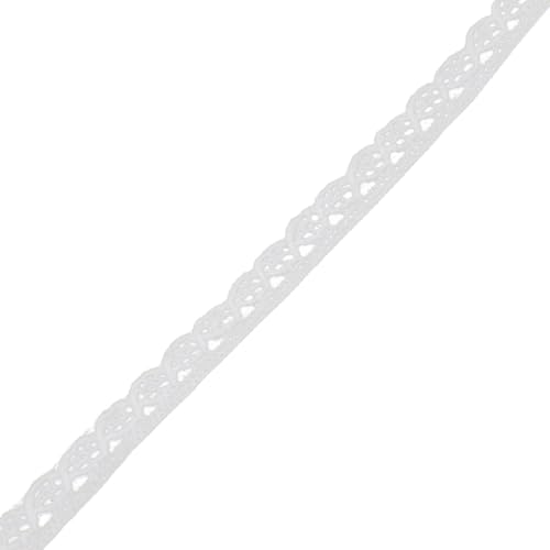 LIXSAZSE 1 Rolle Spitzenband, geschmeidig, charmant, kreatives Nähzubehör, bequemes Kleidungszubehör, gut aussehender Spitzenbesatz, Typ 1 von LIXSAZSE