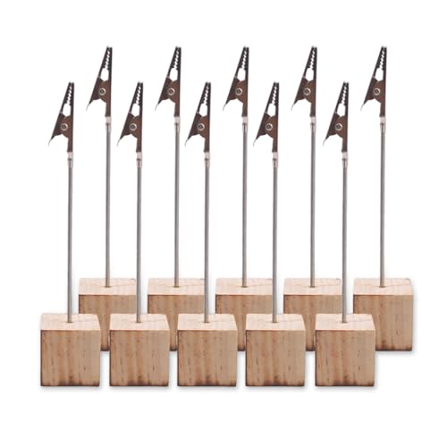 LIXSAZSE 10 Stück Kartenhalter Name Foto Clip Display Rack DIY Memo Halter Stand Desktop Schmuck Organizer Zubehör LIXSAZSE 10 Stück Kartenhalter Name Foto Clip Display Rack DIY Memo Halter Stand Desktop Schmuck Organizer Zubehör von LIXSAZSE