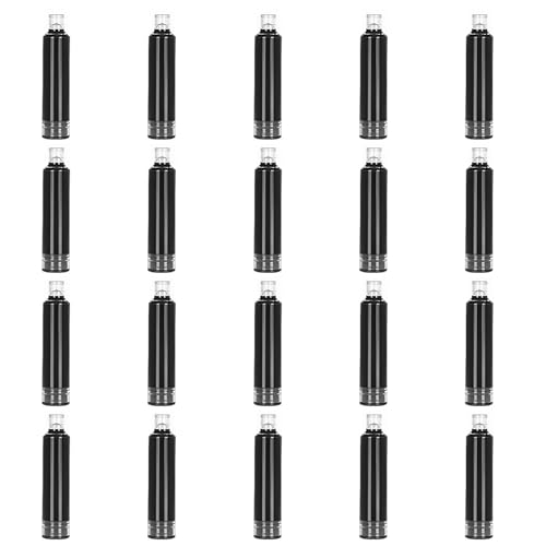 LIXSAZSE 20 stücke Lebendige Refill Tinte Tasche Set Geeignet Für Studenten Füllfederhalter Kunststoff Stift Ersatz Tinte Tasche, Schwarz, nicht löschbar LIXSAZSE 20 stücke Lebendige Refill Tinte Tasche Set Geeignet Für Studenten Füllfederhalter Kunststoff Stift Ersatz Tinte Tasche, Schwarz, nicht löschbar von LIXSAZSE