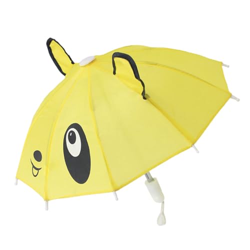 LIXSAZSE Baby Puppe Regenschirm schöne handgemachte Outdoor Kinderspielzeug Tier schöne Kleidung Zubehör Mädchen Festival Geschenke , Gelb LIXSAZSE Baby Puppe Regenschirm schöne handgemachte Outdoor Kinderspielzeug Tier schöne Kleidung Zubehör Mädchen Festival Geschenke , Gelb von LIXSAZSE