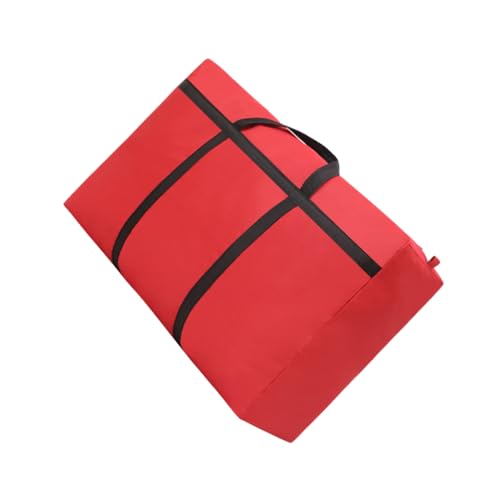 LIXSAZSE Bruchsichere Tasche, exquisites Handwerk, kratzfest, leicht zugänglich, Stofftasche, große Kapazität, Umzugstasche, Tasche, Oxford Reisetasche, rot 150L LIXSAZSE Bruchsichere Tasche, exquisites Handwerk, kratzfest, leicht zugänglich, Stofftasche, große Kapazität, Umzugstasche, Tasche, Oxford Reisetasche, rot 150L von LIXSAZSE