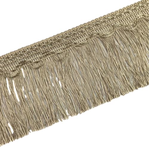 LIXSAZSE Eleganter Quasten Fransenbesatz für Vorhänge – verwandeln Sie den Raum mit mehreren Farboptionen. Polyester Fransen Quastenbesatz, Grauer Kaffee, achtzehn LIXSAZSE Eleganter Quasten Fransenbesatz für Vorhänge – verwandeln Sie den Raum mit mehreren Farboptionen. Polyester Fransen Quastenbesatz, Grauer Kaffee, achtzehn von LIXSAZSE