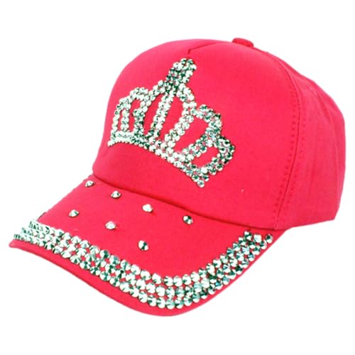 LIXSAZSE Eleganter Strass Hut, exquisites Handwerk, klassischer verstellbarer Gürtel, Segeltuch, Baseballkappe, Hut, HipPop Sportkappe, Sonnenhut Park , Rot LIXSAZSE Eleganter Strass Hut, exquisites Handwerk, klassischer verstellbarer Gürtel, Segeltuch, Baseballkappe, Hut, HipPop Sportkappe, Sonnenhut Park , Rot von LIXSAZSE