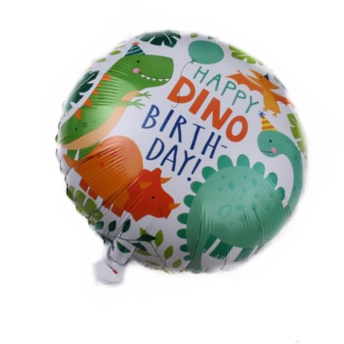 LIXSAZSE Geburtstagsballons Aluminiumfolie Leichter Hausballon 18 Zoll Atmosphärenarrangement Schöne Fotorequisiten Dusche, Dinosaurier Elemente LIXSAZSE Geburtstagsballons Aluminiumfolie Leichter Hausballon 18 Zoll Atmosphärenarrangement Schöne Fotorequisiten Dusche, Dinosaurier Elemente von LIXSAZSE
