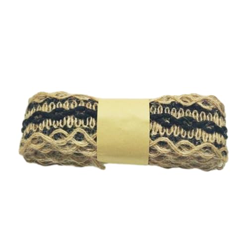 LIXSAZSE Hochwertiger Stoff, exquisites Handwerk, Retro Stil, Jute Sackleinenband für Hochzeitsdekoration, moderne Dekoration, Geschenk, DIY, kein Ausfallen, Nr.01 LIXSAZSE Hochwertiger Stoff, exquisites Handwerk, Retro Stil, Jute Sackleinenband für Hochzeitsdekoration, moderne Dekoration, Geschenk, DIY, kein Ausfallen, Nr.01 von LIXSAZSE