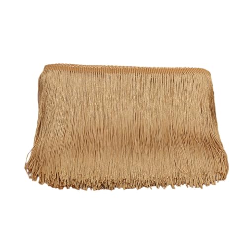 LIXSAZSE Lebendige Farben und feine Verarbeitung – Quastenbesatz für Kleidung und Heimdekorationen, Polyester Bastelarbeiten, DIY Kleidungsquaste, neutrales Khaki LIXSAZSE Lebendige Farben und feine Verarbeitung – Quastenbesatz für Kleidung und Heimdekorationen, Polyester Bastelarbeiten, DIY Kleidungsquaste, neutrales Khaki von LIXSAZSE