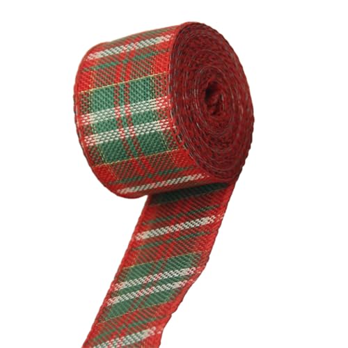 LIXSAZSE Weihnachtsbänder Praktische Partydekoration Hausdekorationen Exquisite ausgefallene dekorative Accessoires zum Feiern, 1 Breite 5cm LIXSAZSE Weihnachtsbänder Praktische Partydekoration Hausdekorationen Exquisite ausgefallene dekorative Accessoires zum Feiern, 1 Breite 5cm von LIXSAZSE
