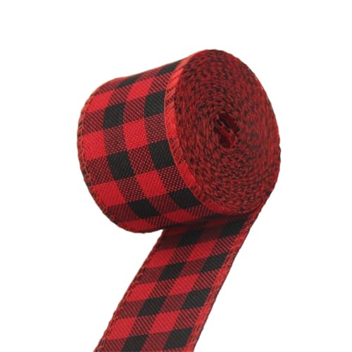 LIXSAZSE Weihnachtsbänder Praktische Partydekoration Hausdekorationen Exquisite ausgefallene dekorative Accessoires zum Feiern, 3 Breite 5cm LIXSAZSE Weihnachtsbänder Praktische Partydekoration Hausdekorationen Exquisite ausgefallene dekorative Accessoires zum Feiern, 3 Breite 5cm von LIXSAZSE