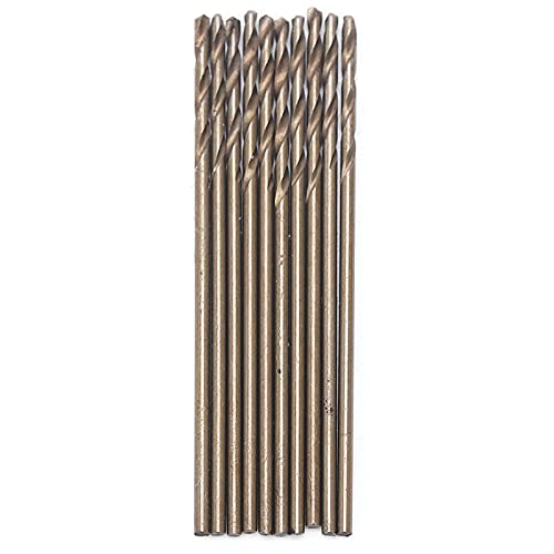 10 Prozent Drehbohrer gerade Shank -Stahlbohrer -Bit -Set -Stanzbohrbank -Maschine Edelstahl -Hardware -Werkzeuge (1,0 mm) von LIYJTK