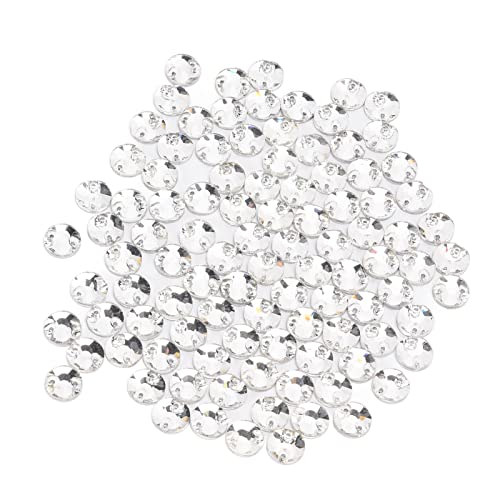 100pcs exquisite dekorative Flachback -Strass -Stützsteine Easy Operation DIY -Teile für die Fotografie -Display (10 mm 100pcs/Pack) von LIYJTK