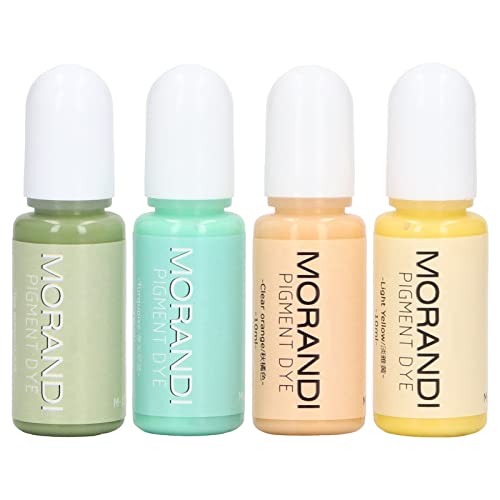 4 PCs Epoxidharzpigment undurchsichtiger Morandi 4 Farb Epoxidharz UV Kleber DIY -Kristallkleber Farbpalzpigment Flüssigkeit von LIYJTK