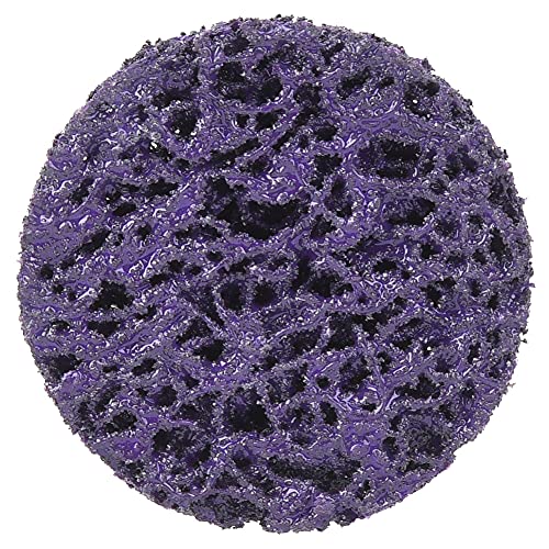 50 mm Poly Streifen Polierscheibenrollenschloss Schleifrad für Rostfarbenentfernung anwendbare Szene (2 Zoll lila) von LIYJTK