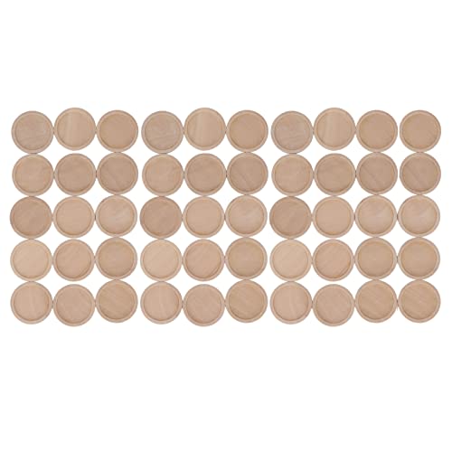 50pcs runde Holzheizschalen 30 mm hölzerne DIY Sycamore Schmuck Basis Pack 50pcs runde Holzheizschalen 30 mm hölzerne DIY Sycamore Schmuck Basis Pack von LIYJTK