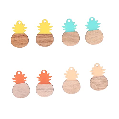 8 Stück niedliche Frucht form Harz Holz Anhänger für Ohrring Herstellung DIY Schmuck Handwerk 8 Stück niedliche Frucht form Harz Holz Anhänger für Ohrring Herstellung DIY Schmuck Handwerk von LIYJTK