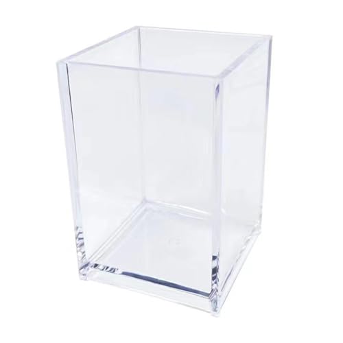 Acrylbleistifthalter mit großer Kapazitätsorganisator transparenter Make -up -Pinselspeicher für Kosmetikstifte Schreibtisch von LIYJTK
