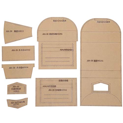 Acrylvorlage langlebiger kurzer Brieftasche DIY Formhandwerkswerkzeug für Leder Acryl handgefertigt transparent Acrylvorlage langlebiger kurzer Brieftasche DIY Formhandwerkswerkzeug für Leder Acryl handgefertigt transparent von LIYJTK