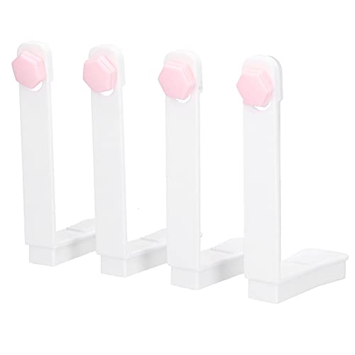 Bettblatt Clip Nicht -Schlupfhalter für Matratzen Sofas Weiß 4pcs von LIYJTK