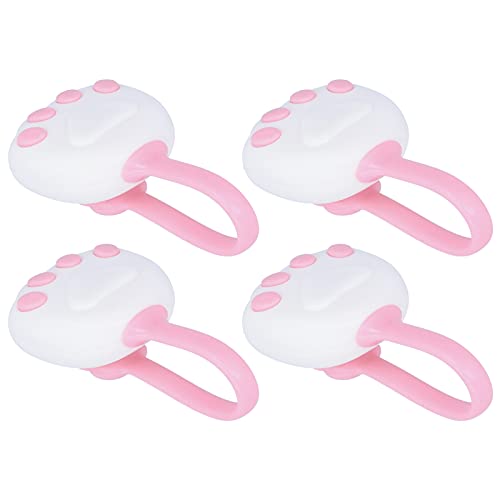 Bettblatthalter Nicht -Schlupf -Quilt -Schnalle -Befestigungsabdeckung Clips 4pcs (Rosa) von LIYJTK