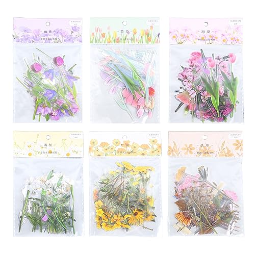 Blumenaufkleber Set DIY Hand gefertigtes Haustier Transparent Blumenblätter Aufkleber für Scrapbooking Fotoalbum Blumenaufkleber Set DIY Hand gefertigtes Haustier Transparent Blumenblätter Aufkleber für Scrapbooking Fotoalbum von LIYJTK