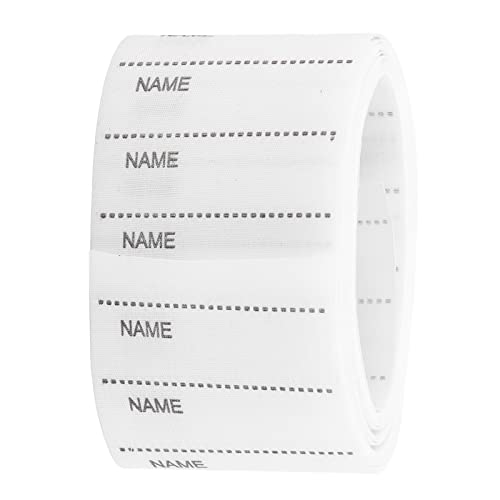 Bügeleisen auf Kleidungsetiketten 5,5 cm Breite bequemer Stoff Kleidungsname Tags Waschküche Bügeleisen auf Kleidungsetiketten 5,5 cm Breite bequemer Stoff Kleidungsname Tags Waschküche von LIYJTK
