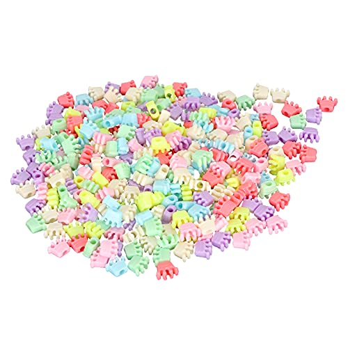 Bunte Kunststoff-Kronenperlen, DIY-Schmuckherstellungszubehör für Kinder, gemischt, 300-teiliges Set Bunte Kunststoff-Kronenperlen, DIY-Schmuckherstellungszubehör für Kinder, gemischt, 300-teiliges Set von LIYJTK