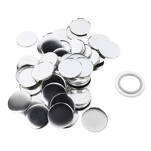 Button Maker liefert 58 mm gefrostete Blechplattenrunde aus 100pcs für Mehrzweck -DIY -Handwerks Button Maker liefert 58 mm gefrostete Blechplattenrunde aus 100pcs für Mehrzweck -DIY -Handwerks von LIYJTK