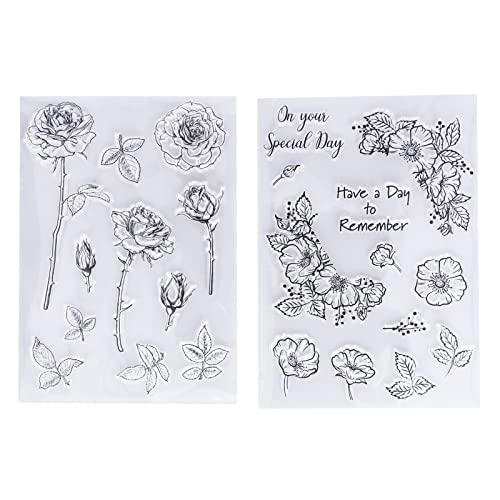 Clear Stempelstempel SET Safe Dauerhaft wiederverwendbar für DIY -Handwerksbedarf Einladungen 2pcs Clear Stempelstempel SET Safe Dauerhaft wiederverwendbar für DIY -Handwerksbedarf Einladungen 2pcs von LIYJTK