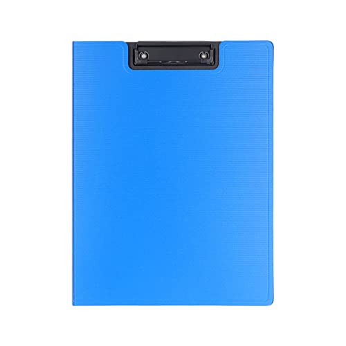 Clipboard -Ordner empfindlicher heißer Pressungsprozess verdickte A4 -Clipboard für Schulbürostudienschalter (Blau) von LIYJTK