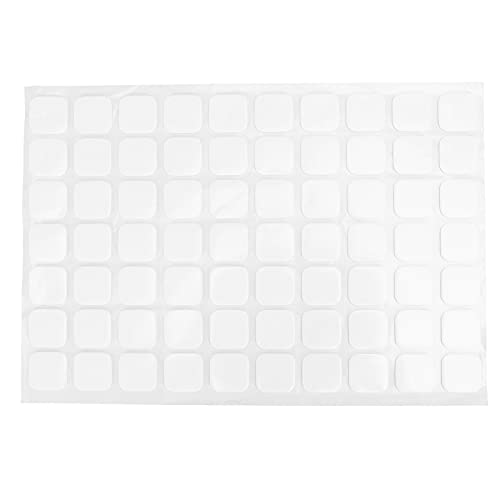 Doppelseitiges transparentes Klebeband starke Acryl -DIY -Dekorationen für Wandfotos (Quadrat) von LIYJTK