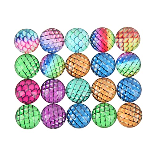 Dragon Scale Harz flache Cabochons leuchtende Farben 12mm Dome Edelsteine für DIY -Halsketten Armbänder Dragon Scale Harz flache Cabochons leuchtende Farben 12mm Dome Edelsteine für DIY -Halsketten Armbänder von LIYJTK
