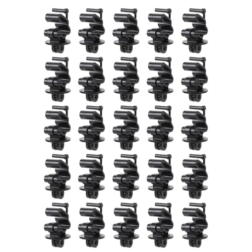 Elektrischer Zaun t nach Isolatoren 25 PCS Pinlock -Clips für Farmgarten Elektrischer Zaun t nach Isolatoren 25 PCS Pinlock -Clips für Farmgarten von LIYJTK
