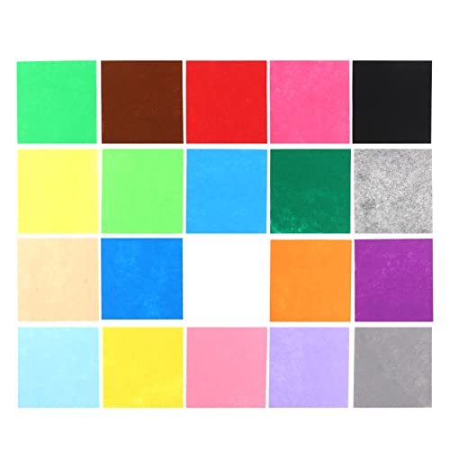 Filzstoffblätter weiche verschiedene Farbe für DIY -Produktion 20pcs Filzstoffblätter weiche verschiedene Farbe für DIY -Produktion 20pcs von LIYJTK