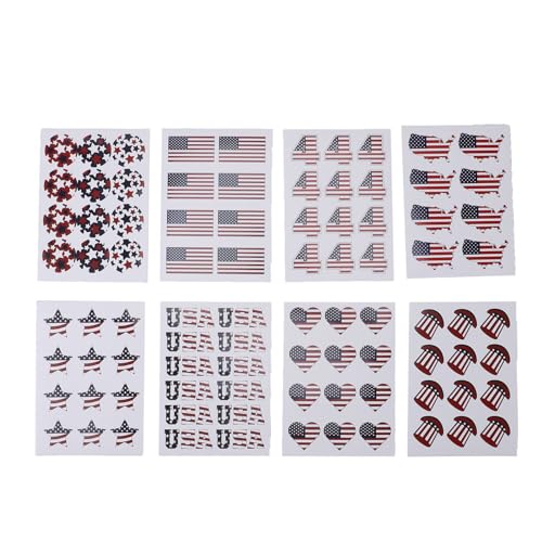 Flag Patriotic USA Independence Day Decoration Scrapbooking Party Lieferungen 48pcs 4. Juli Aufkleber Flag Patriotic USA Independence Day Decoration Scrapbooking Party Lieferungen 48pcs 4. Juli Aufkleber von LIYJTK