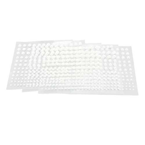 Gesichts Make -up Perlenaufkleber Einfache Entfernung Starker Klebstoff 825 Stücke Plastik -Flachrücken -Perlenaufkleber zum Handwerk und Dekoration Gesichts Make -up Perlenaufkleber Einfache Entfernung Starker Klebstoff 825 Stücke Plastik -Flachrücken -Perlenaufkleber zum Handwerk und Dekoration von LIYJTK
