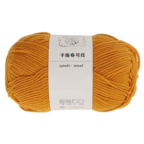 Häkelgarn 6 Stränge Herbst gelbe mittelschicke dicke atmungsaktive DIY Handgefertigte Woll -Baumwoll -Strickgarn -Set Häkelgarn 6 Stränge Herbst gelbe mittelschicke dicke atmungsaktive DIY Handgefertigte Woll -Baumwoll -Strickgarn -Set von LIYJTK