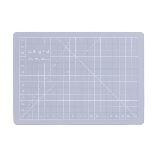 Handwerk transparent Schneidmatten Nicht -Slip -Board -Vergleiche PVC für das Schreiben von Malereien in der Malerei in der Malerei (A5 Größe) von LIYJTK