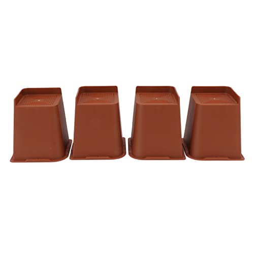 Hochleistungs -Bettstuhl Riser L -Form 6 Zoll Anti -Slip -Möbel Extra Ansiiser Erhöhen Sie das Speicherplatz Schlafzimmer von LIYJTK
