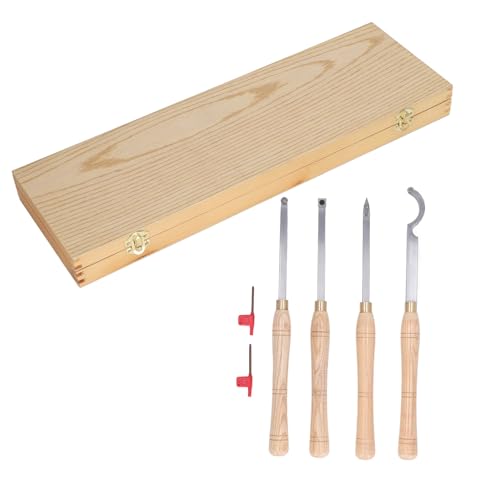 Holz Drehmaschine Werkzeugset Schneideharte Legierungsstahl -Drehwerkzeug für Holzbearbeitungskünstler Carvers abnehmbar Holz Drehmaschine Werkzeugset Schneideharte Legierungsstahl -Drehwerkzeug für Holzbearbeitungskünstler Carvers abnehmbar von LIYJTK