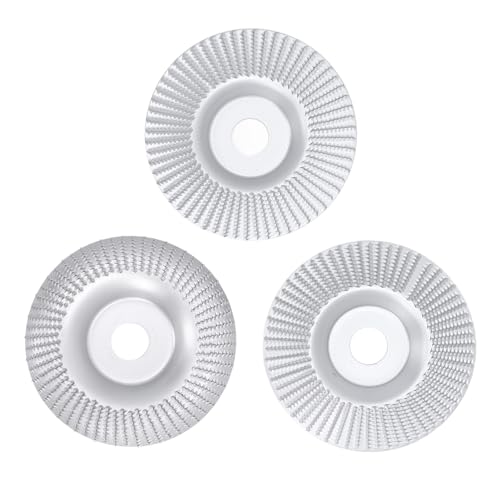 Holzschnitzscheibe Set Scharfe haltbare Zähne Holzformung Schleifrad Set 4 Zoll Winkelschleife Holzschnitzscheibe Set Scharfe haltbare Zähne Holzformung Schleifrad Set 4 Zoll Winkelschleife von LIYJTK