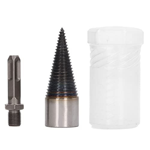 Holzsplitter Bohrer Kohlenstoffstahl hohe Härte Abnehmbarer Verschleißfestbrennbohrbohrer Bit Square Shank (32 mm) von LIYJTK