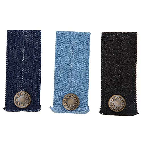 Hosen Taillenstrecker Metallknopf Baumwolle haltbar einfach zu bedienen für Hosen Röcke Anzughose 3pcs Hosen Taillenstrecker Metallknopf Baumwolle haltbar einfach zu bedienen für Hosen Röcke Anzughose 3pcs von LIYJTK