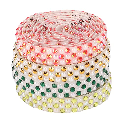 Kristall -Strass -Bänder Aufkleber glänzender exquisiter selbstklebender DIY -Strassband für Handwerksprojekte Kristall -Strass -Bänder Aufkleber glänzender exquisiter selbstklebender DIY -Strassband für Handwerksprojekte von LIYJTK